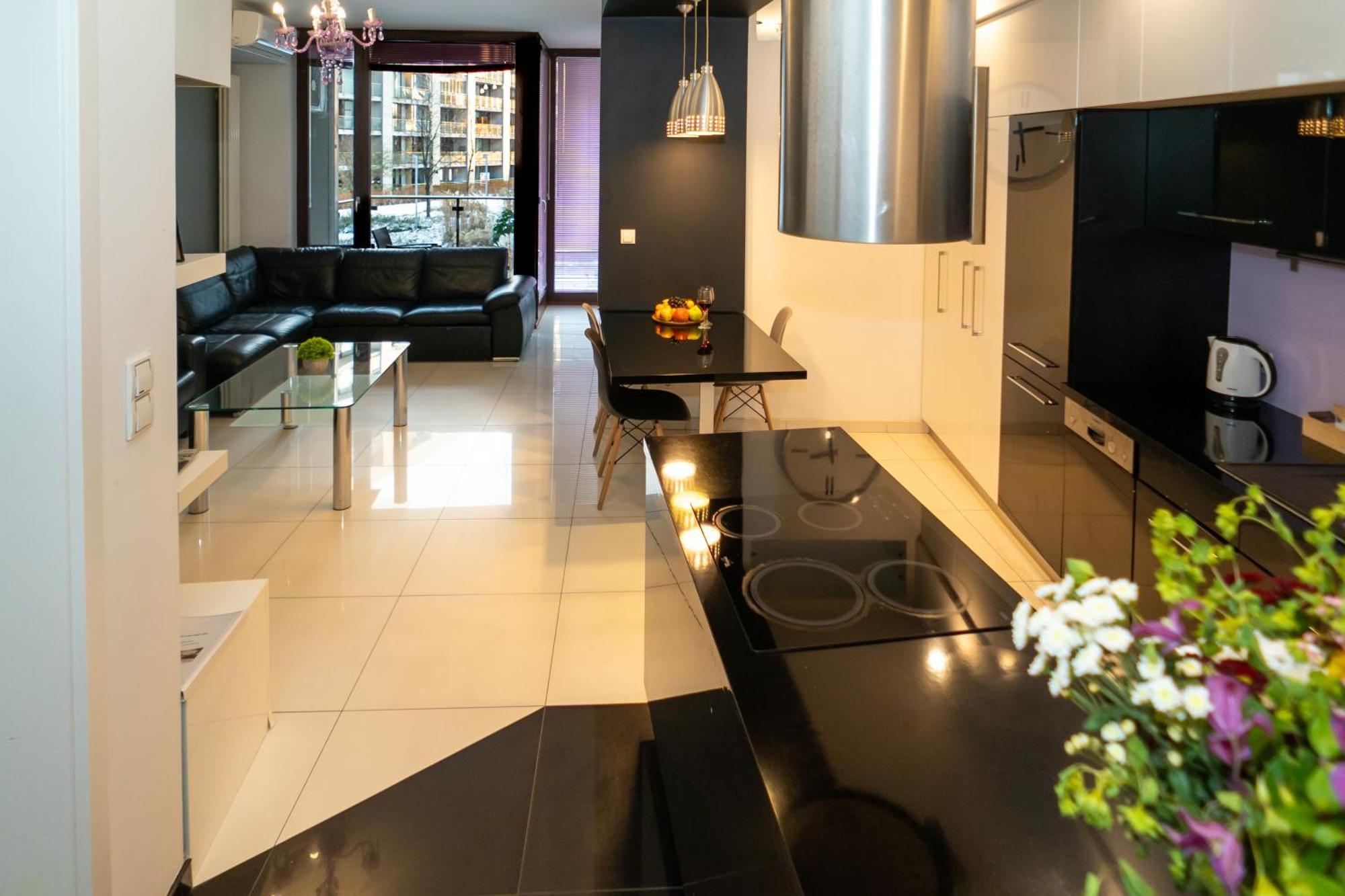 Triton Apartments Warszawa Rum bild
